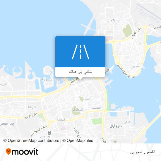 خريطة القصر