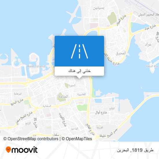 خريطة طريق 1819