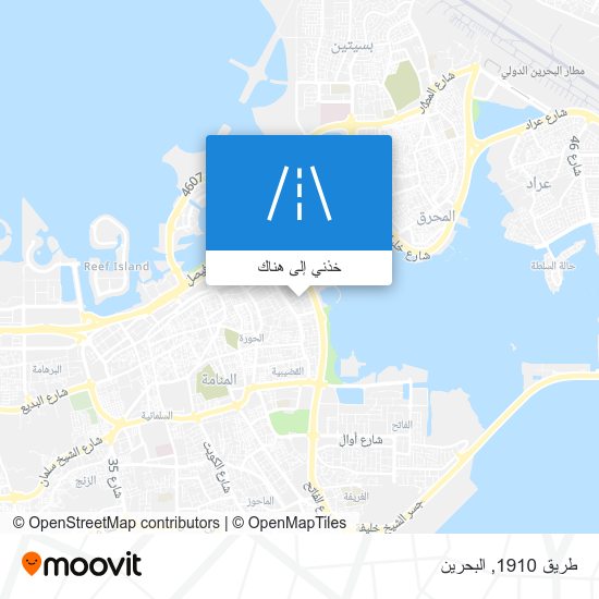 خريطة طريق 1910