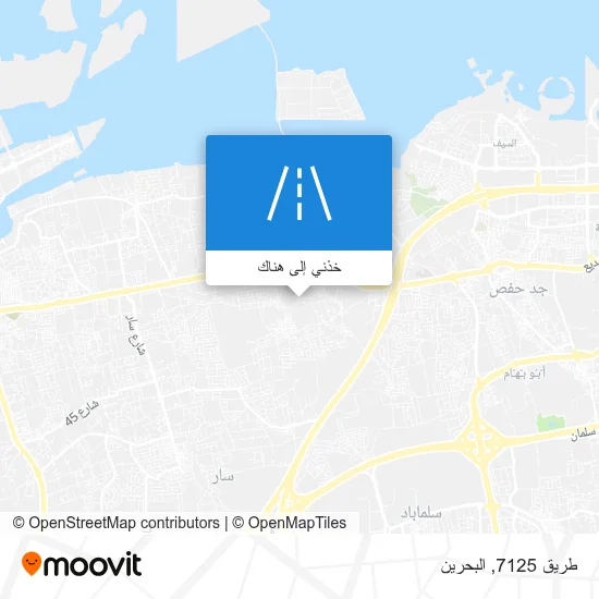 خريطة طريق 7125
