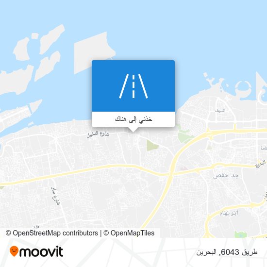 خريطة طريق 6043