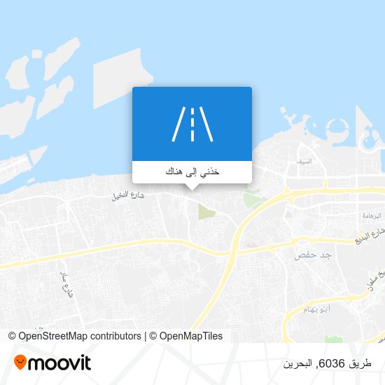 خريطة طريق 6036