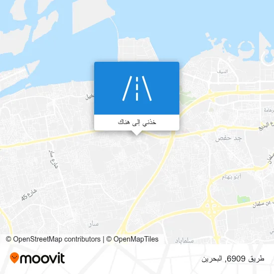 خريطة طريق 6909