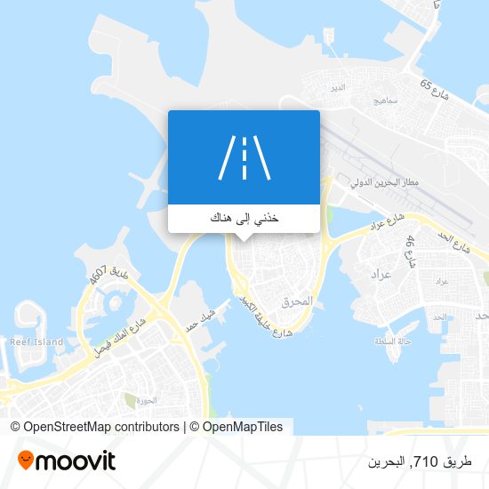 خريطة طريق 710