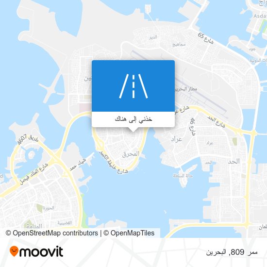 خريطة ممر 809