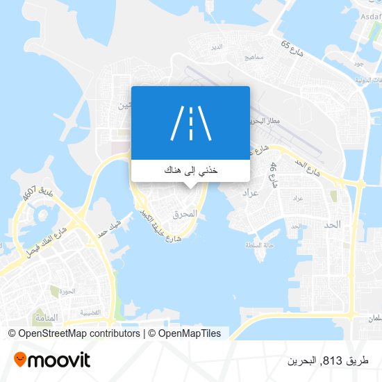 خريطة طريق 813