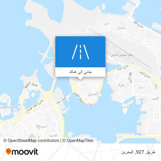 خريطة طريق 927