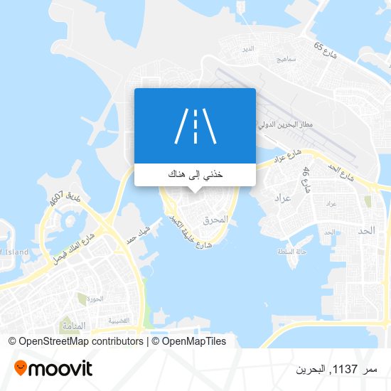 خريطة ممر 1137