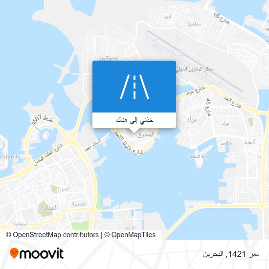 خريطة ممر 1421
