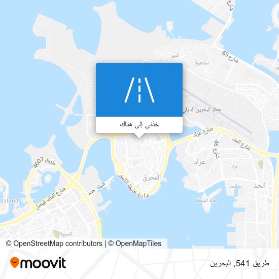خريطة طريق 541