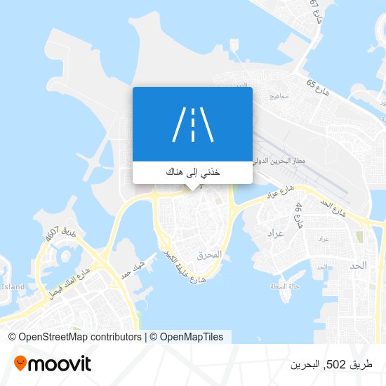 خريطة طريق 502
