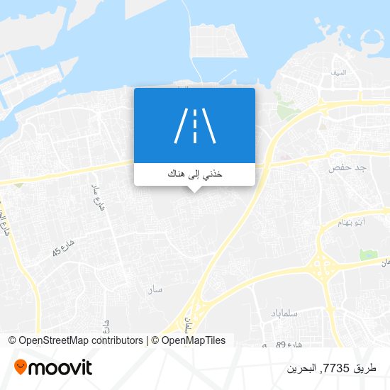 خريطة طريق 7735