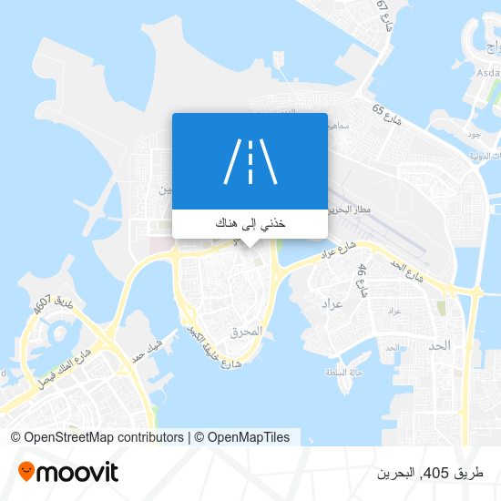 خريطة طريق 405