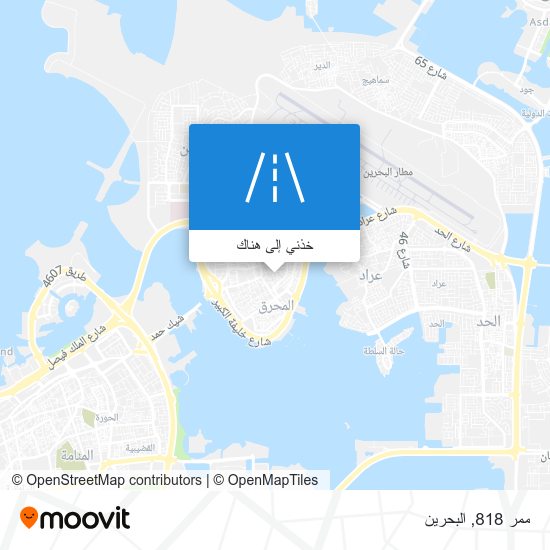 خريطة ممر 818