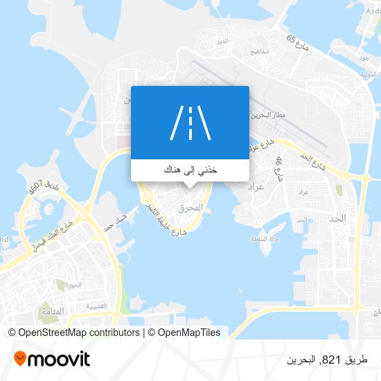 خريطة طريق 821