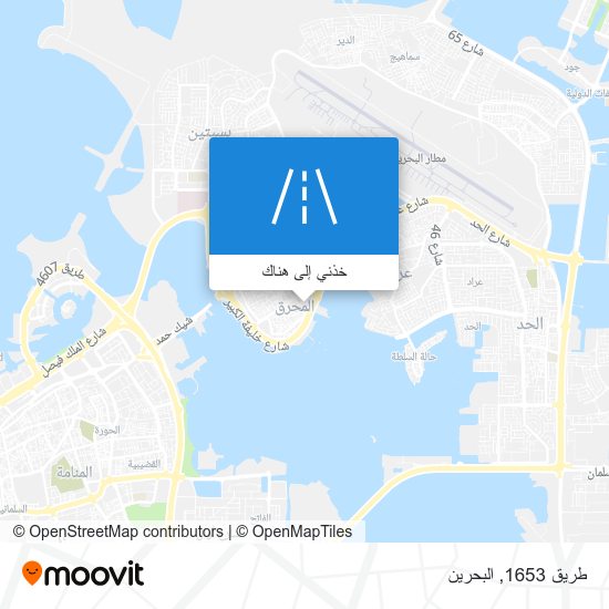 خريطة طريق 1653