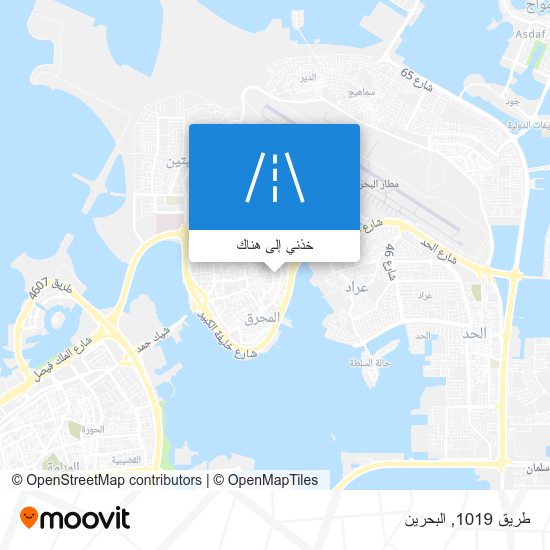 خريطة طريق 1019