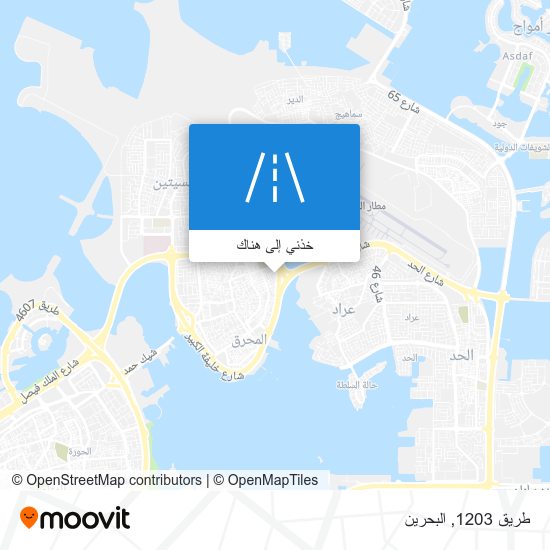 خريطة طريق 1203