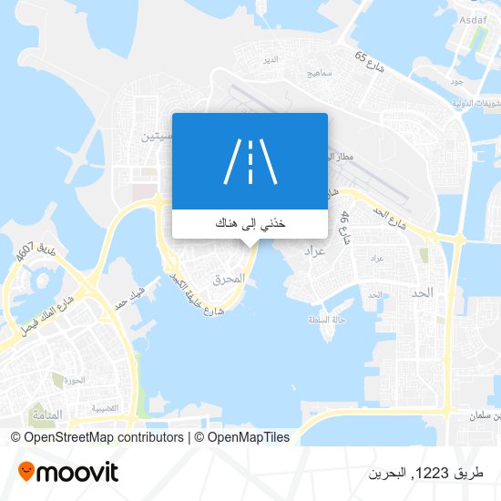 خريطة طريق 1223