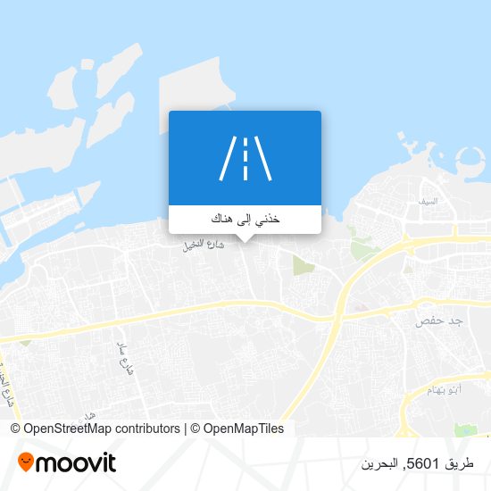 خريطة طريق 5601