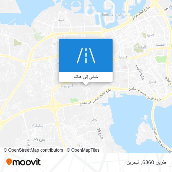 خريطة طريق 6360