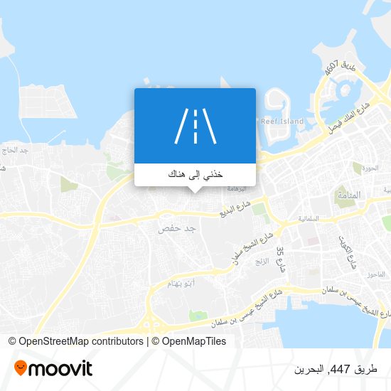 خريطة طريق 447