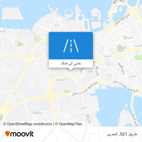 خريطة طريق 521