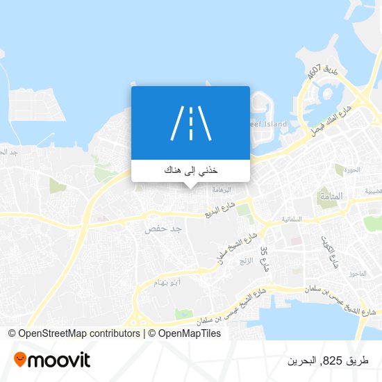 خريطة طريق 825