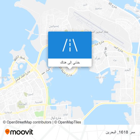 خريطة ممر 1618