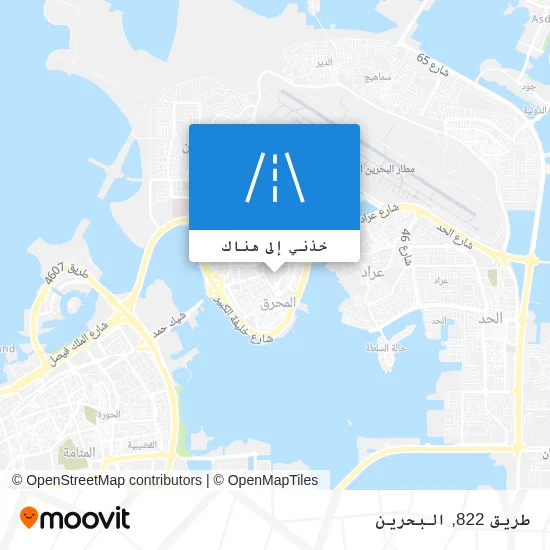 خريطة طريق 822