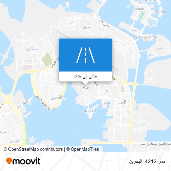 خريطة ممر 4212