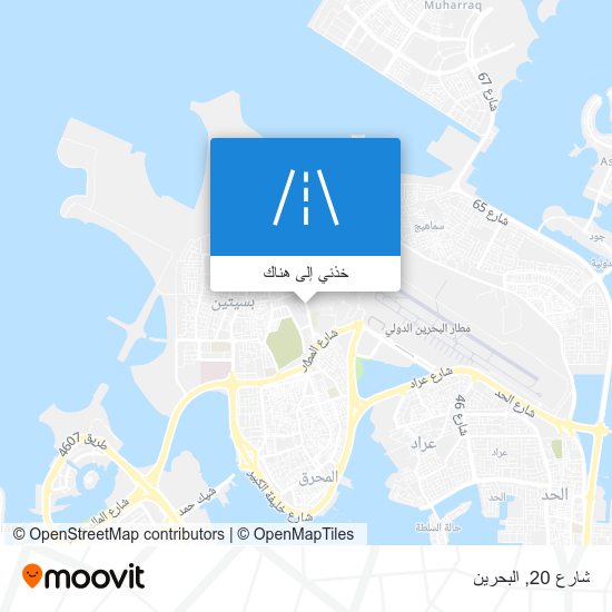 خريطة شارع 20