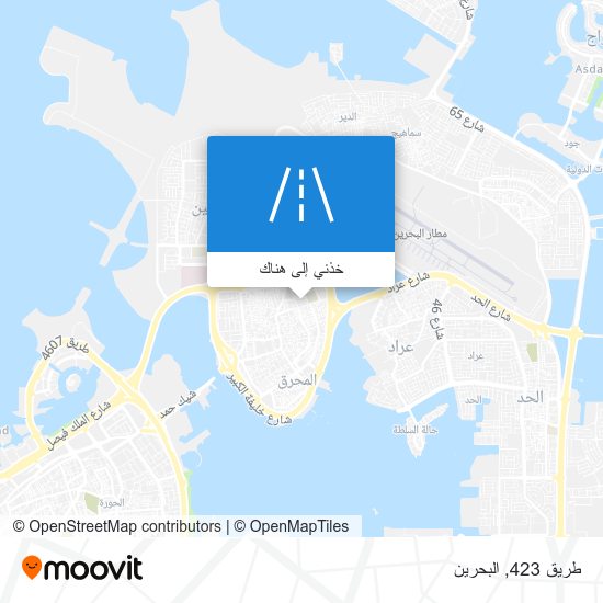خريطة طريق 423