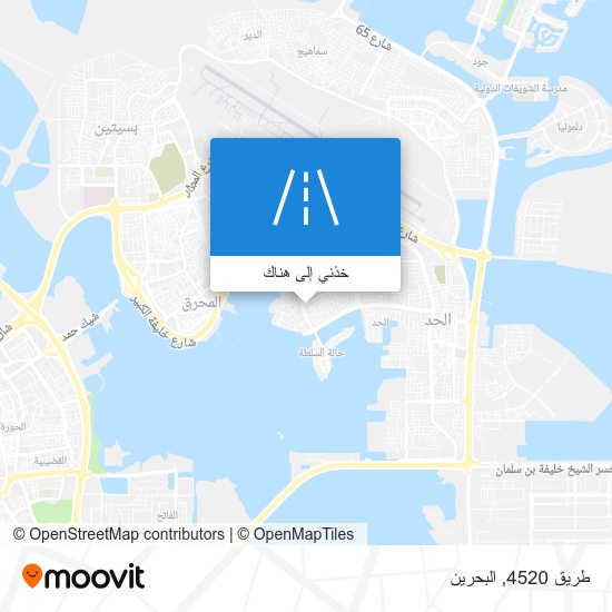 خريطة طريق 4520