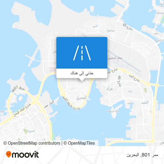 خريطة ممر 801