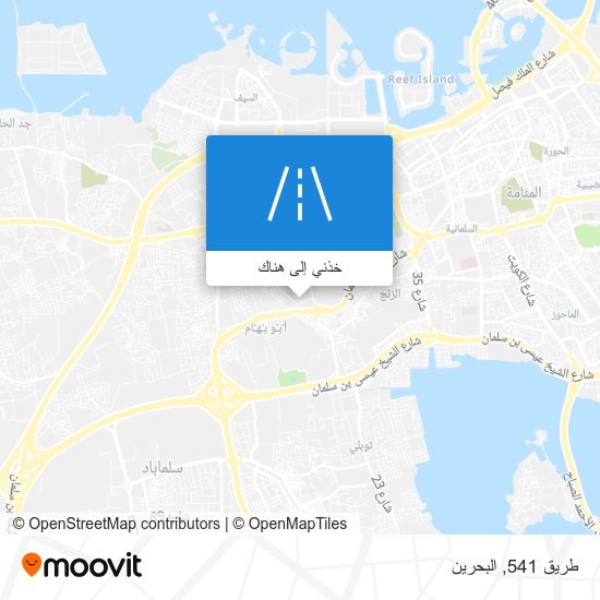 خريطة طريق 541