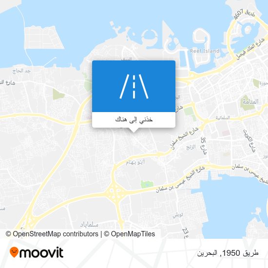 خريطة طريق 1950