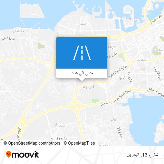 خريطة شارع 13
