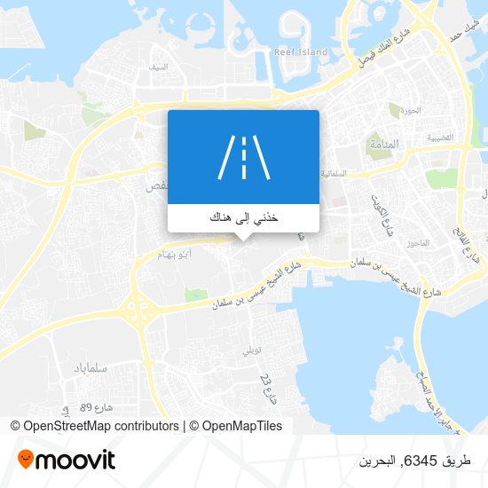 خريطة طريق 6345