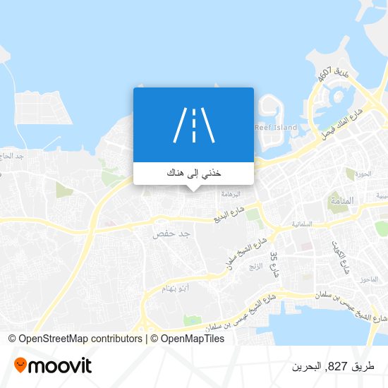 خريطة طريق 827