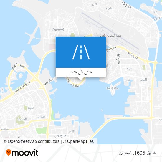 خريطة طريق 1605