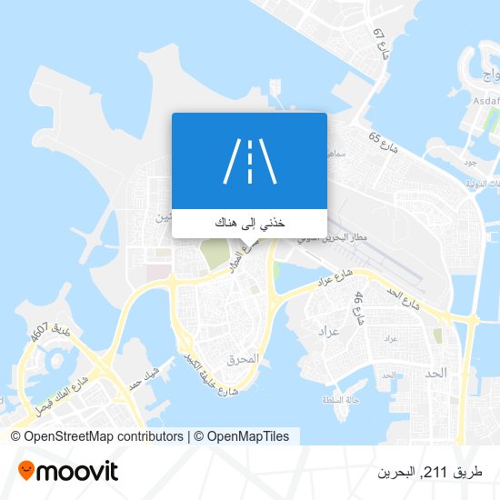 خريطة طريق 211