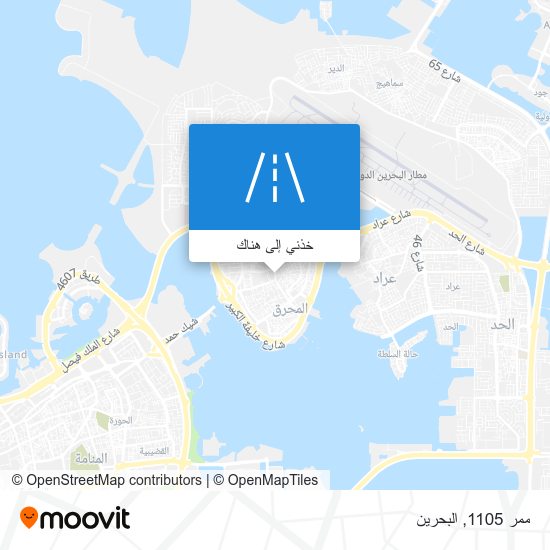 خريطة ممر 1105