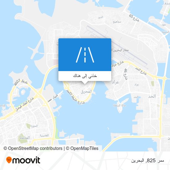 خريطة ممر 825