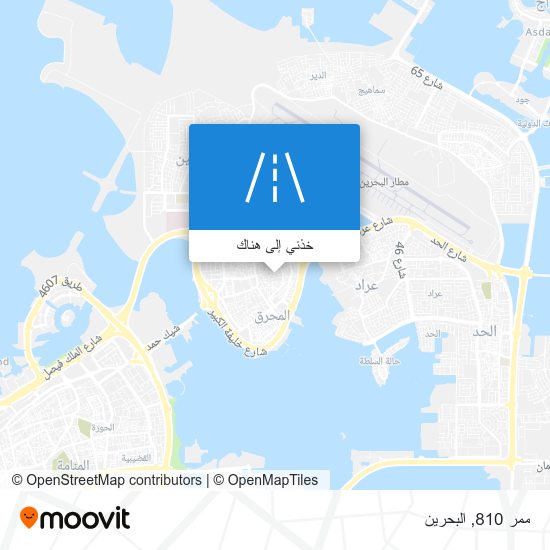 خريطة ممر 810