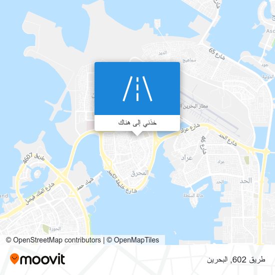 خريطة طريق 602