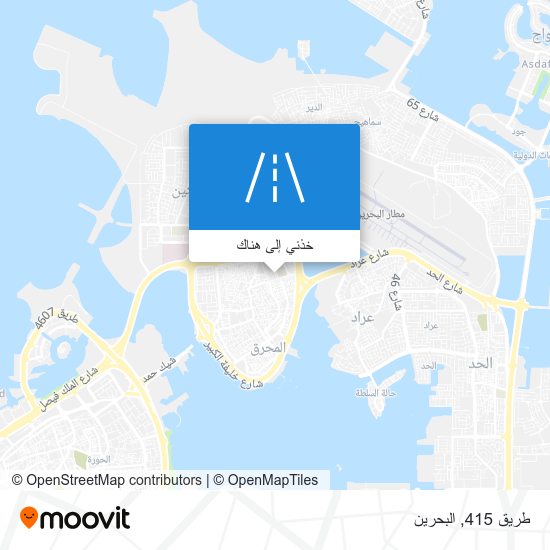 خريطة طريق 415