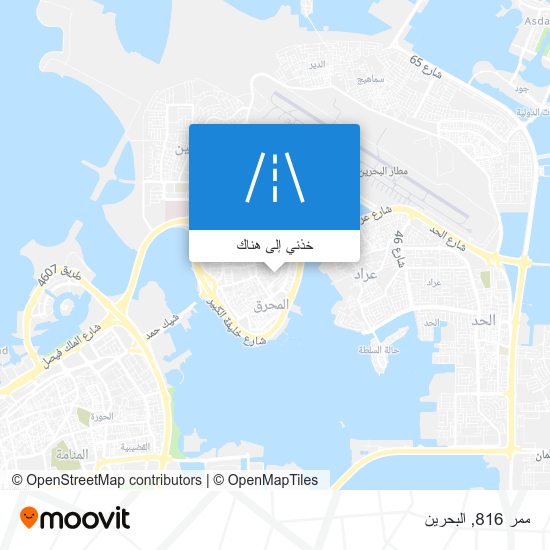 خريطة ممر 816