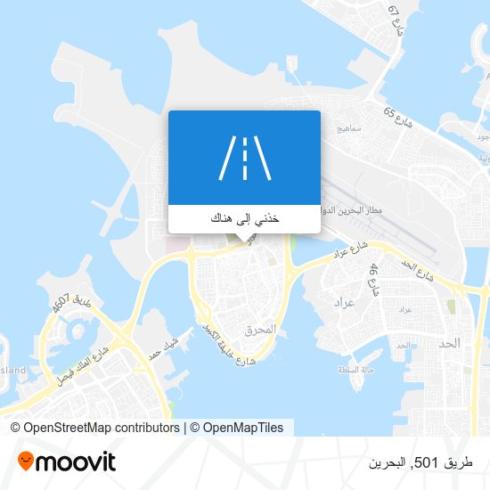 خريطة طريق 501