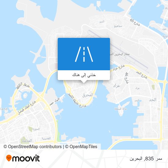 خريطة ممر 835